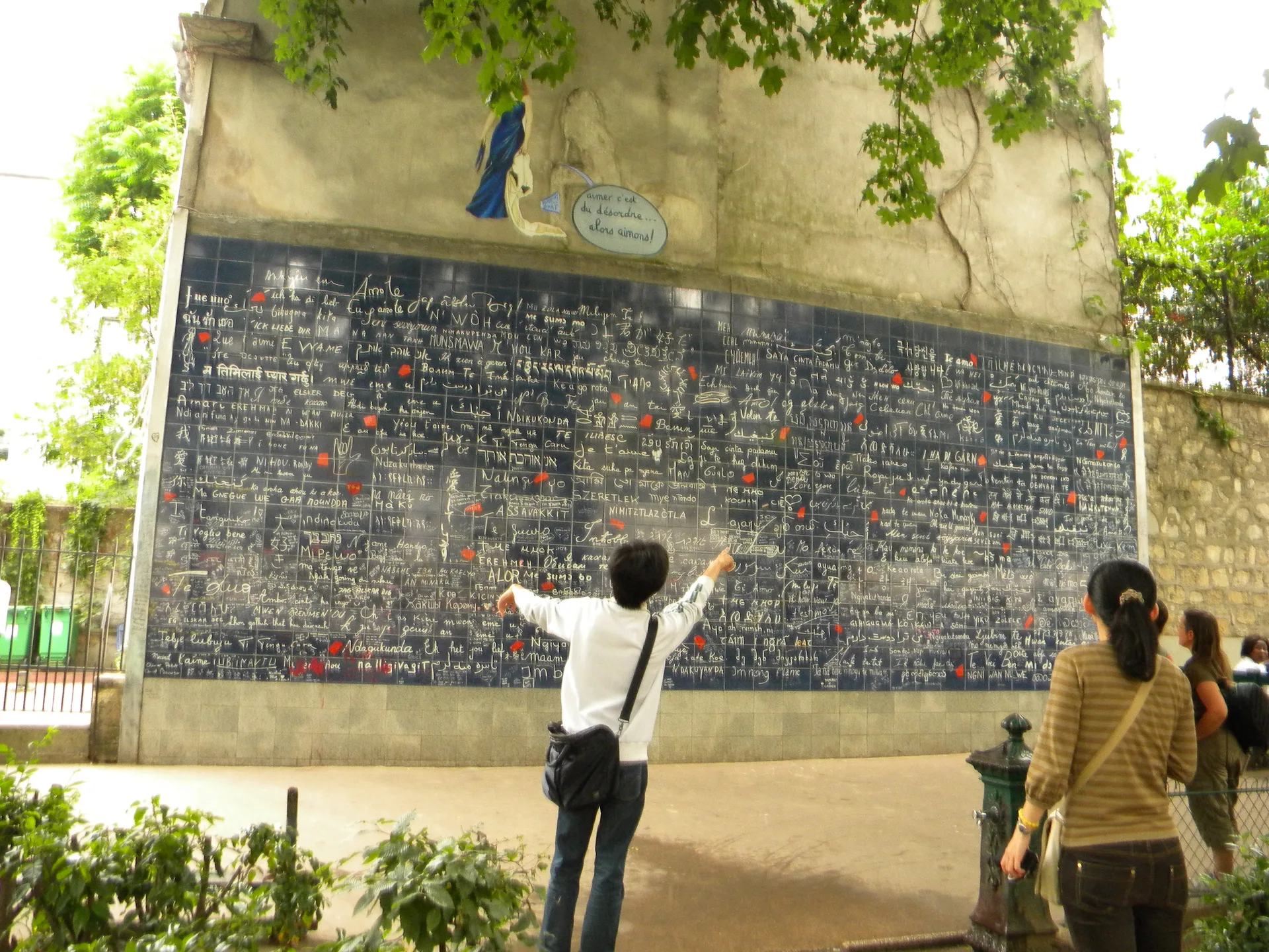 Foto de Le mur des je t'aime
